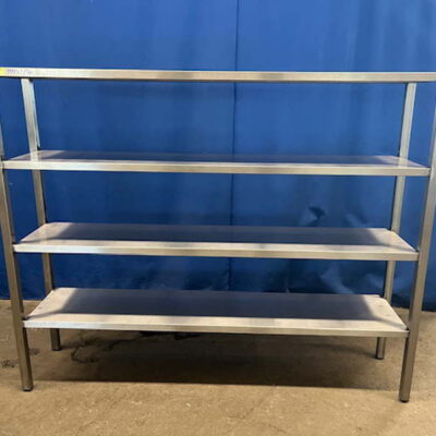 Regal Edelstahl 199x42x160 cm