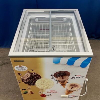 Gefriertruhe Eistruhe 59x64x90 cm fahrbar - platzsparend!