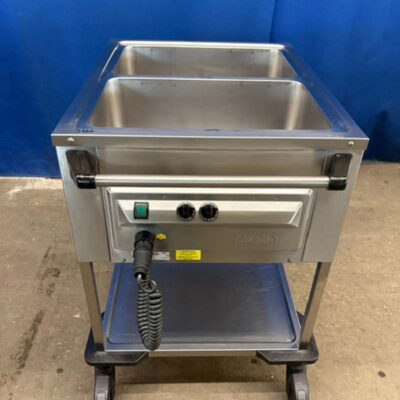 Bainmarie Rieber ZUB-2 Zubringerwagen Wasserbad Speisenausgabewagen