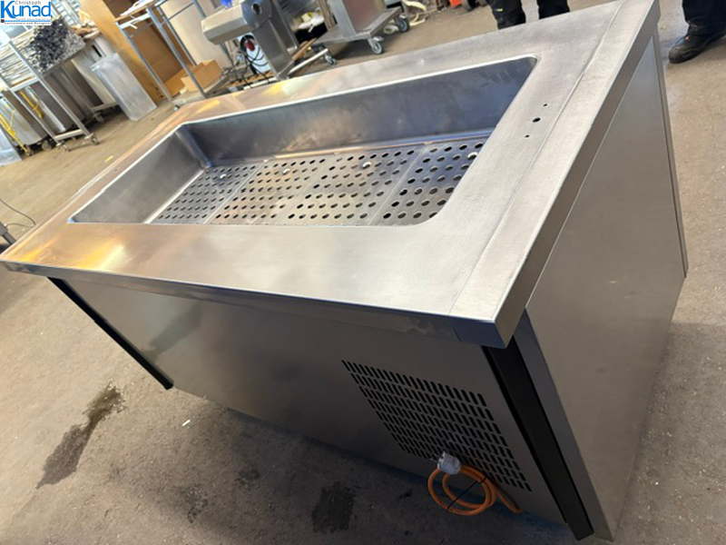 Kühl-Buffet mit Kühlschrank MARENO SVAR15 162x85x90 cm für SB Kühltheke Salatkühlung – Bild 2