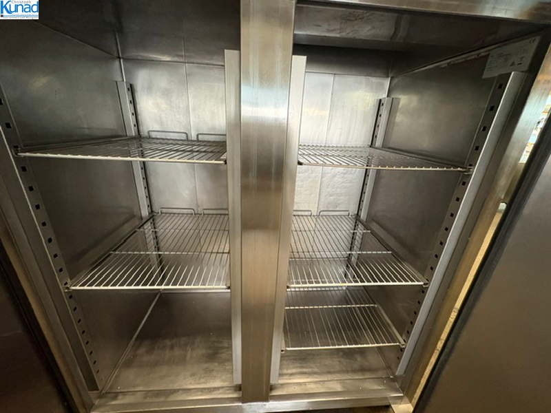 Kühlschrank Edelstahl KSI400N 147x83x200 cm fahrbar – Bild 5