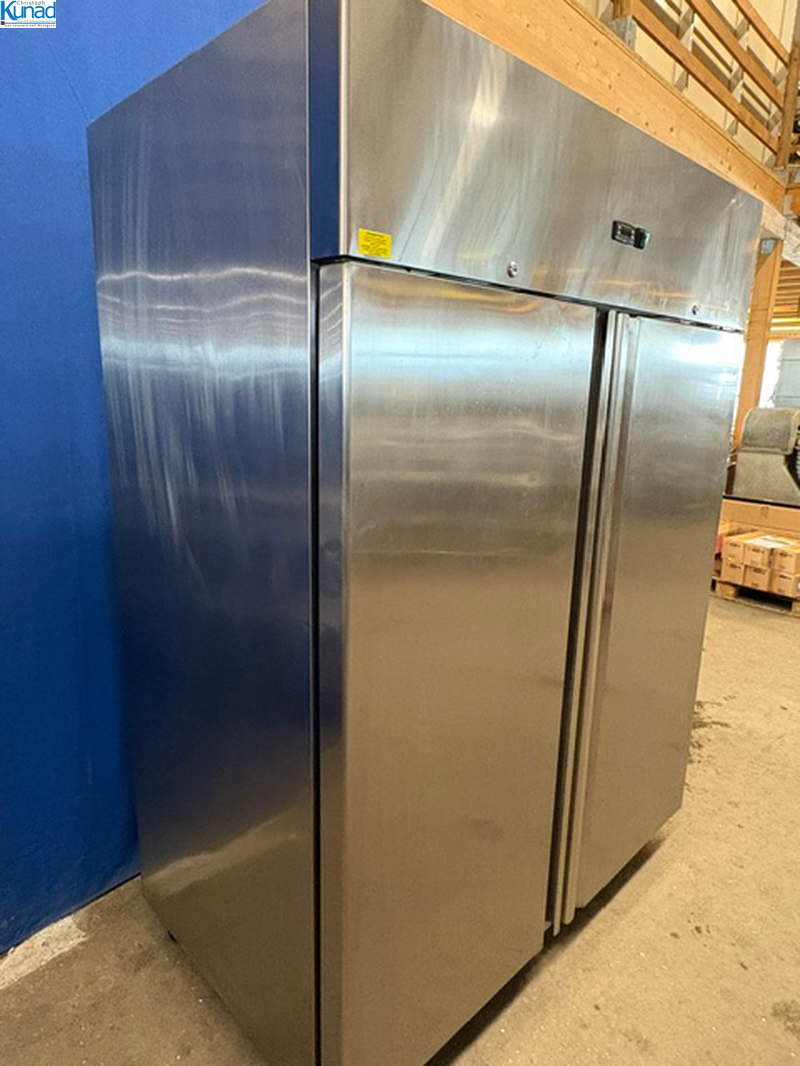 Kühlschrank Edelstahl KSI400N 147x83x200 cm fahrbar – Bild 2