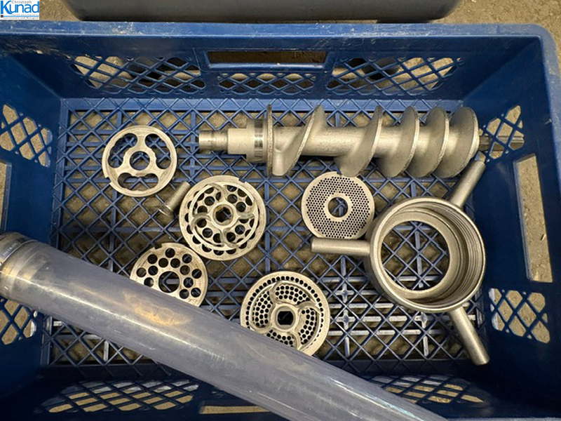 Fleischwolf MADO Optimo MEW718 Stopfwolf mit Separator – Bild 2