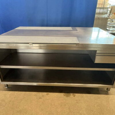Arbeitsschrank 182x120x86 cm Küchenblock Zerlegetisch