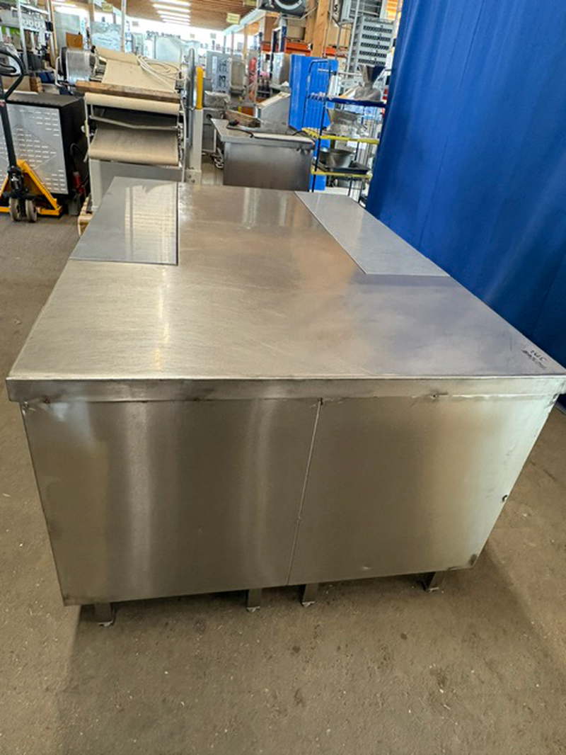 Arbeitsschrank 182x120x86 cm Küchenblock Zerlegetisch – Bild 7