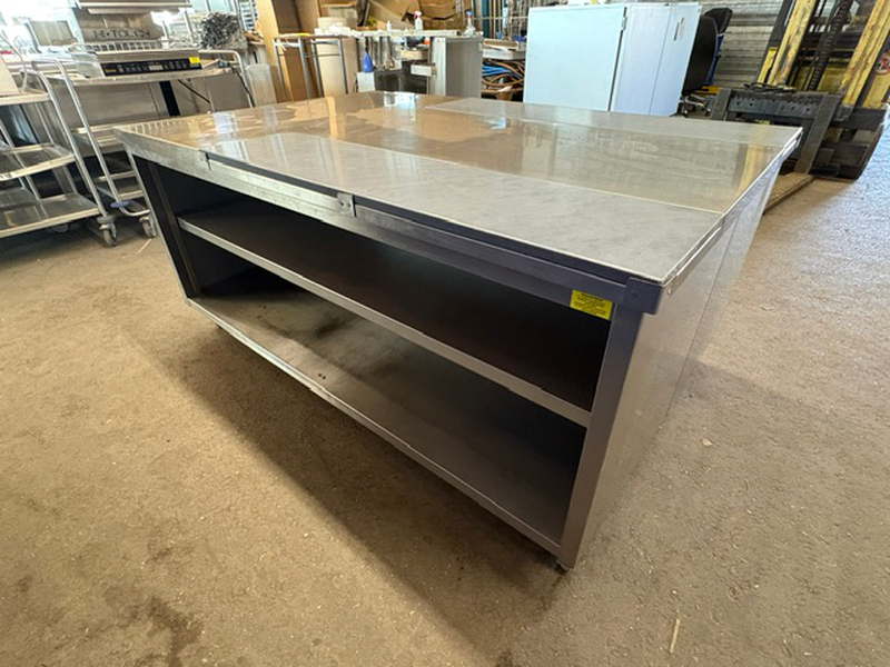 Arbeitsschrank 182x120x86 cm Küchenblock Zerlegetisch – Bild 5