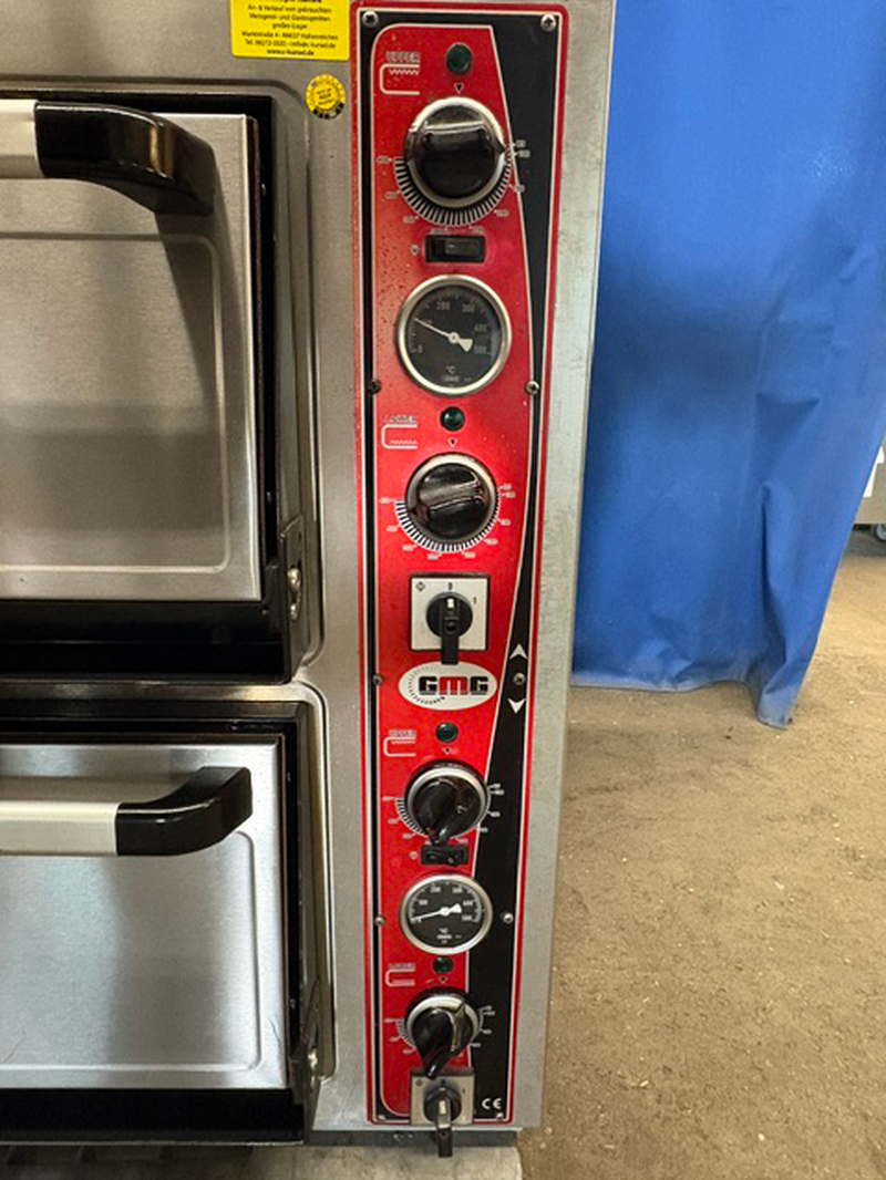 Pizzaofen GMG PF9262DE mit 2 Etagen – Bild 3