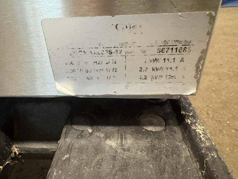 Spülmaschine HOBART ecomax 502S-12 Universalspülmaschine – Bild 3