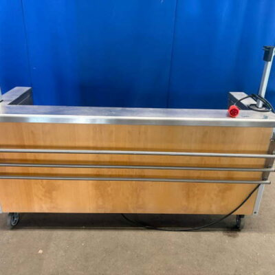 BLANCO Manhatten Anfahrwand MAN 5 mit Tablettrutsche 190x70x90 cm fahrbar