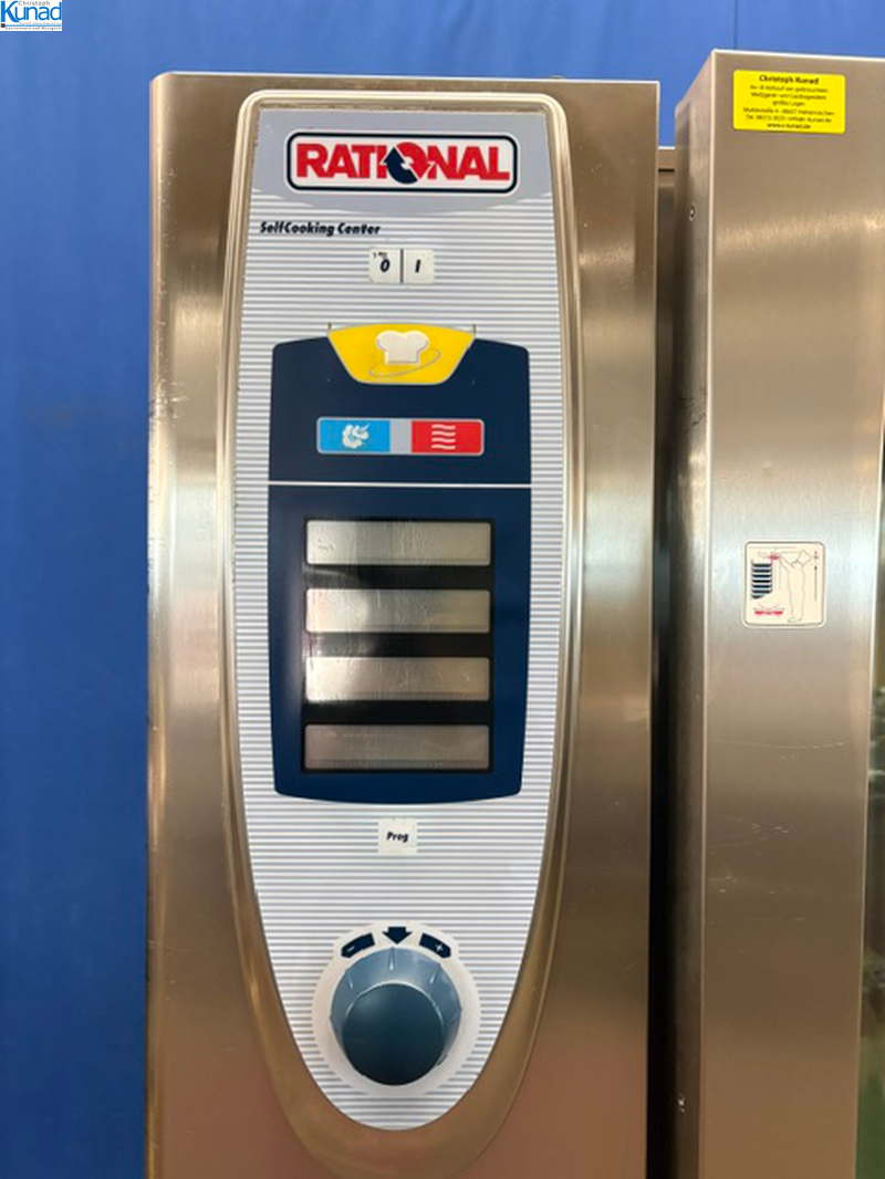 Kombidämpfer Rational SCC 201 für 20 x 1/ GN mit Beschickungswagen – Bild 4