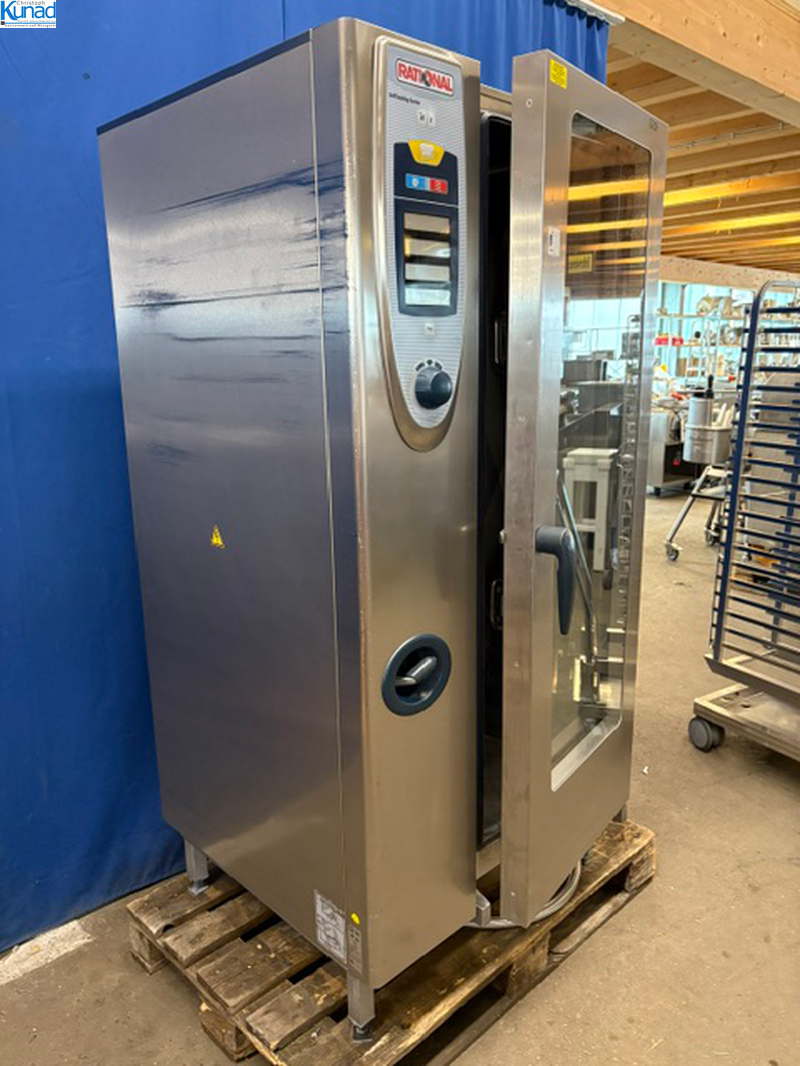 Kombidämpfer Rational SCC 201 für 20 x 1/ GN mit Beschickungswagen – Bild 2
