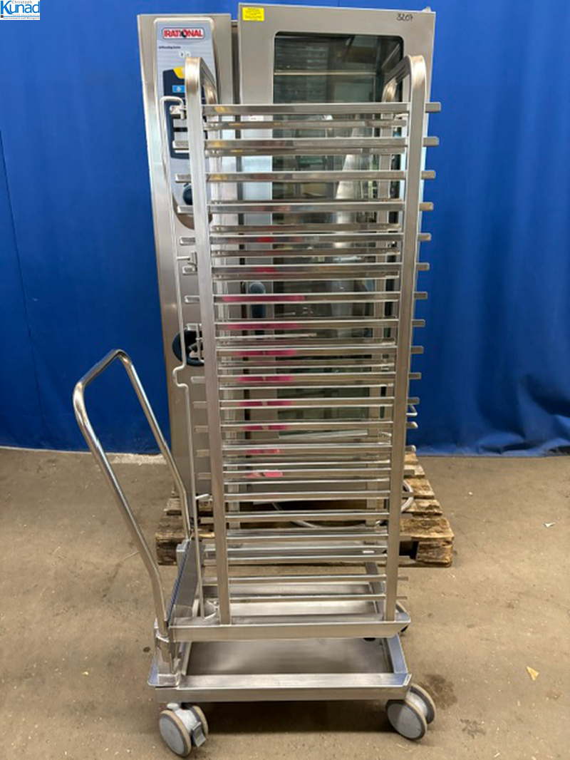 Kombidämpfer Rational SCC 201 für 20 x 1/ GN mit Beschickungswagen – Bild 9