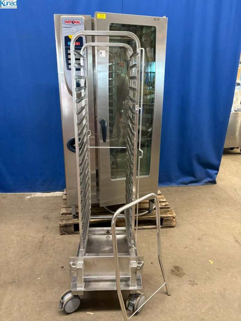 Kombidämpfer Rational SCC 201 für 20 x 1/ GN mit Beschickungswagen – Bild 10