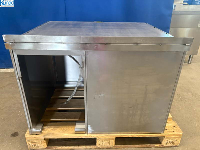 Unterbau Edelstahl 100x80x70 cm z. B. für Kombidämpfer – Bild 2