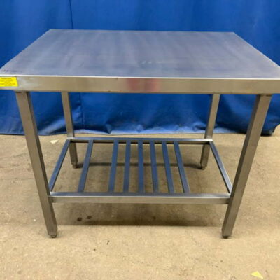 Arbeitstisch Edelstahl 95x70x86 cm