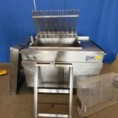 Fritteuse MKN 1 Becken Großbeckenfritteuse 115 Liter mit Hebeautomatik