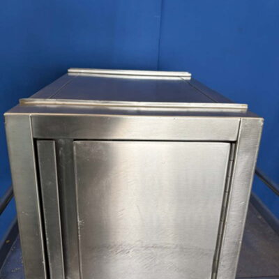 Arbeitsschrank Edelstahl 40x67x40 cm Unterbau für Sockelmontage