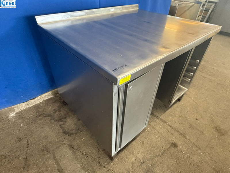 Unterbau Arbeitsschrank Edelstahl 118x91x86 cm – Bild 3