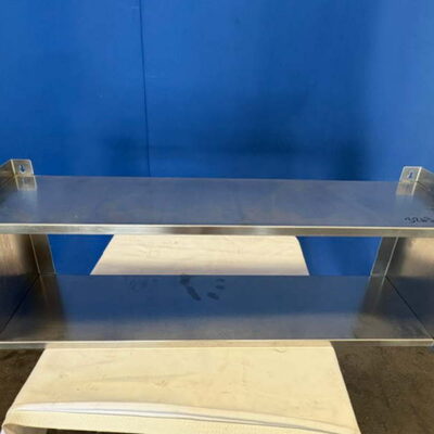 Wandbord Edelstahl 100x25x30 cm Wandregal