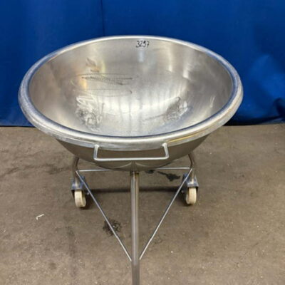 Mulde Kugelmulde Edelstahl 50 Liter