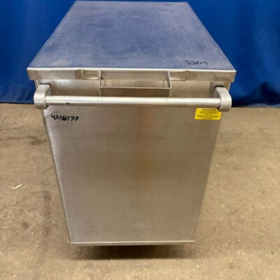 Wagen Rollwagen Edelstahl 43x66x67 cm Untergestell Unterbau