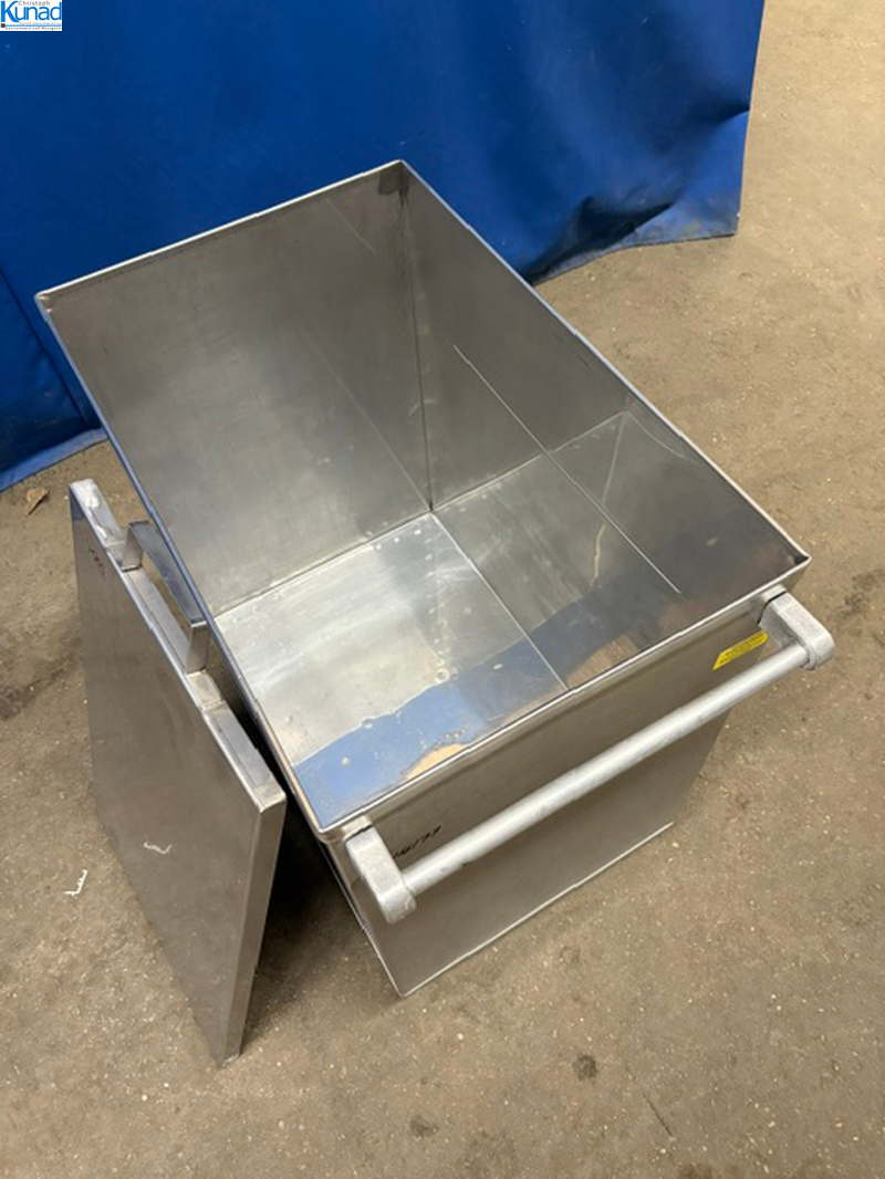 Wagen Rollwagen Edelstahl 43x66x67 cm Untergestell Unterbau – Bild 5