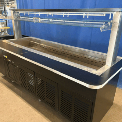 Kühltheke Salatbar ENOFRIGO 272x94x155 cm Fast Gourmet Doppio - neuwertig!