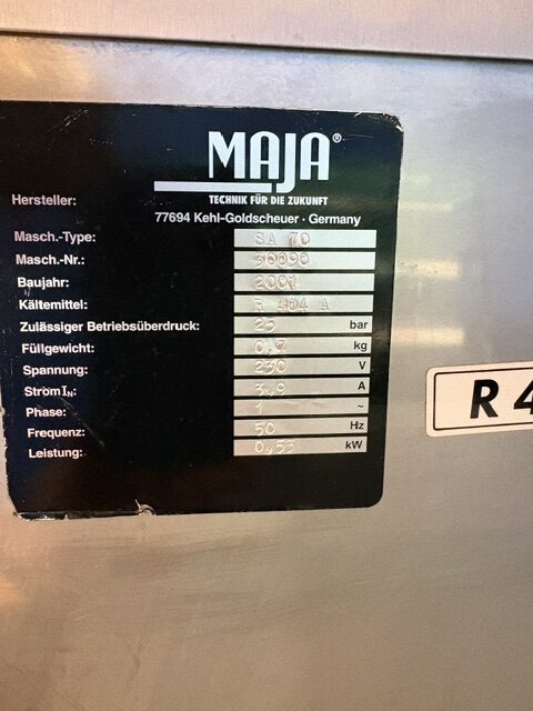 Eismaschine MAJA SA60EL Scherbeneismaschine Flockeneisbereiter Eismaschine – Bild 6