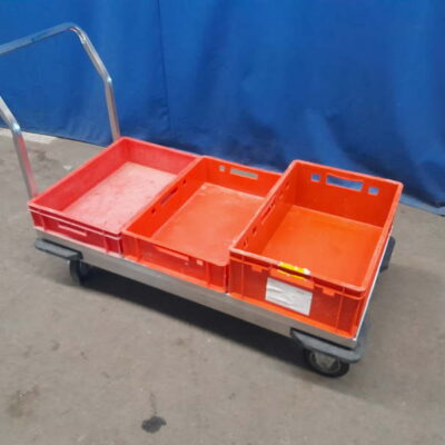 Plattformwagen schwer 120×60 cm Transportwagen Kistenrolli
