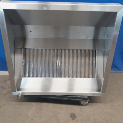 Abzugshaube Edelstahl 110x100x42 cm Wandhaube ohne Motor