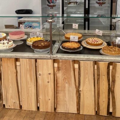 Kühltheke 277x107x126 cm Kuchentheke Verkaufstheke