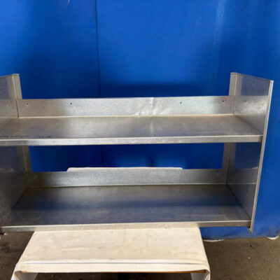Wandbord Edelstahl 100x35x60 cm