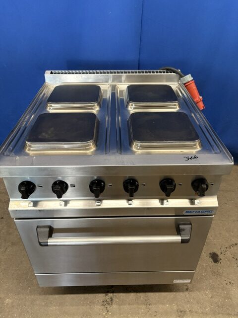 Herd 4 Platten SCHÄGRO MBE70 400 V mit Backrohr – Bild 7