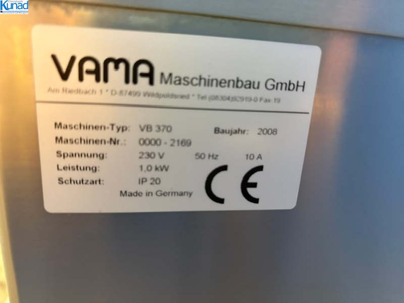 Vacuumgerät VAMA Vac Box 370 – Bild 6