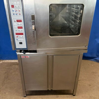 Kombidämpfer RATIONAL CC6 für 6 x 1/1 GN mit Unterschrank