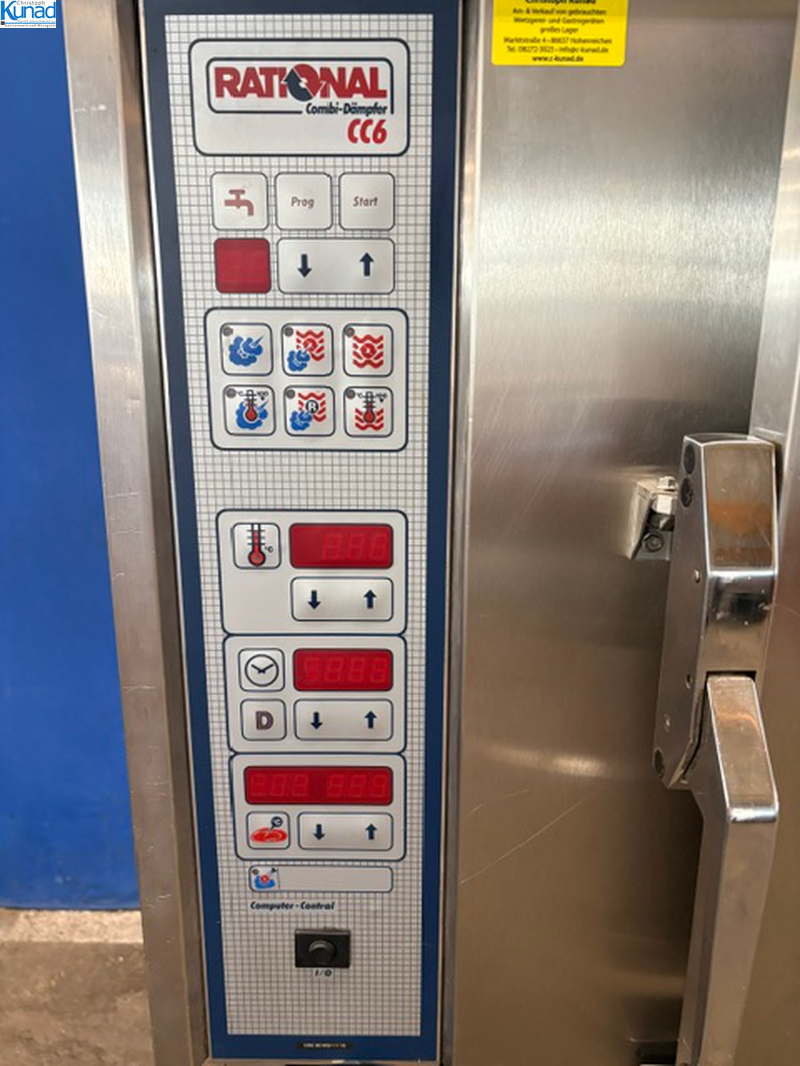 Kombidämpfer RATIONAL CC6 für 6 x 1/1 GN mit Unterschrank – Bild 2
