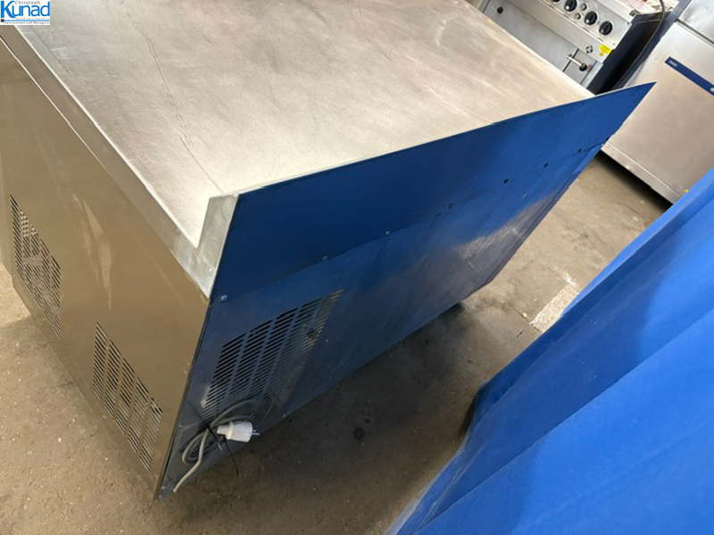 Kühltisch Edelstahl 180x70x85 cm fahrbar – Bild 6