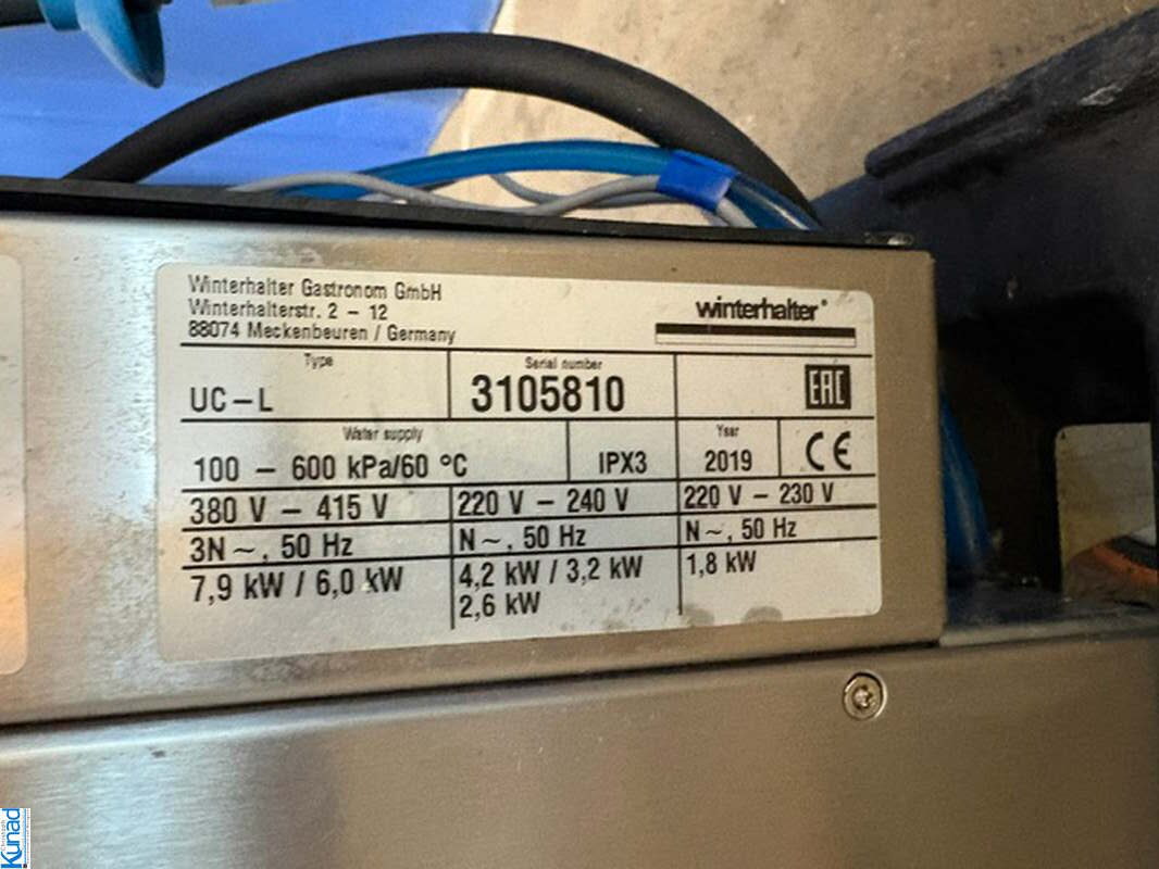 Spülmaschine Winterhalter UC-L Universalspülmaschine – Bild 8