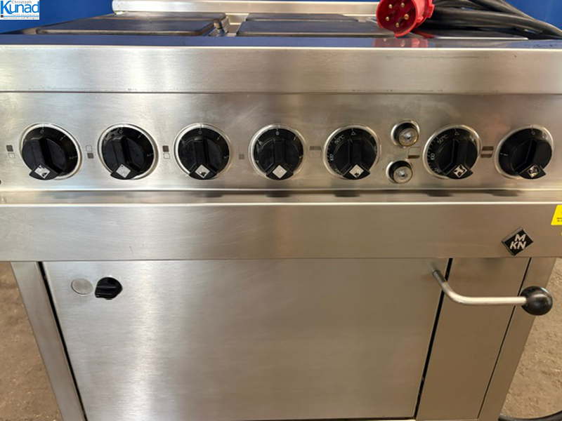 Herd 4 Platten MKN Optima 700 mit Backrohr – Bild 2