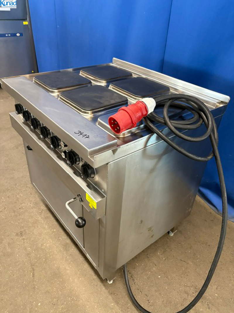 Herd 4 Platten MKN Optima 700 mit Backrohr – Bild 6