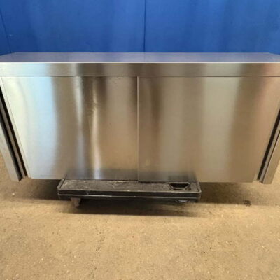 Hängeschrank Edelstahl 150x40x66 cm