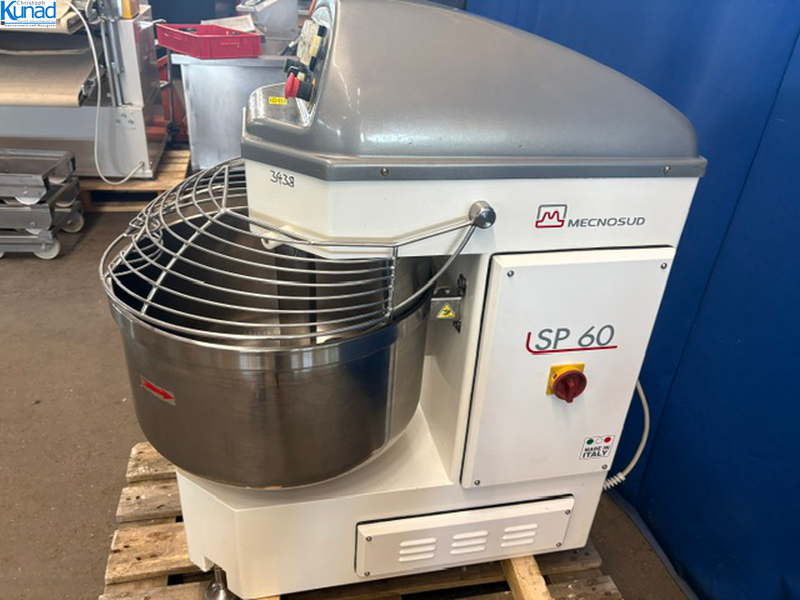 Teigkneter MECNOSUD SP60 für 60 kg Teig Teigmaschine – Bild 2