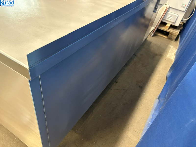 Arbeitsschrank Edelstahl 250x80x90 cm mit Schubladen Unterbau – Bild 6