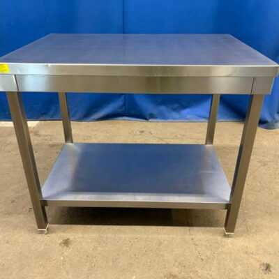 Arbeitstisch Edelstahl 100x70x86 cm