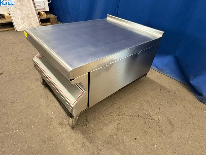 Arbeitsplatte mit Schublade Edelstahl PALUX TOPLINE 60x80x33 cm Neutralelement Lückenfüller – Bild 6