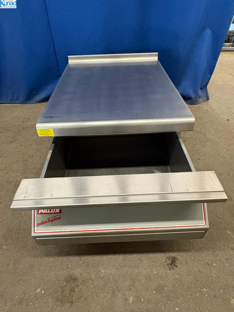 Arbeitsplatte mit Schublade Edelstahl PALUX TOPLINE 60x80x33 cm Neutralelement Lückenfüller – Bild 4