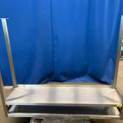 Hängeregal Edelstahl 60x40x130 cm Deckenaufhängung Pass