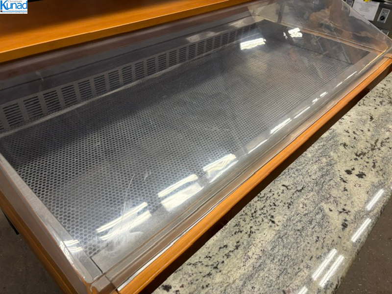 Kühlbuffet mit Aufsatzvitrine TECFRIGO Salatbuffet Kühlvitrine 140x97x150 cm fahrbar – Bild 5